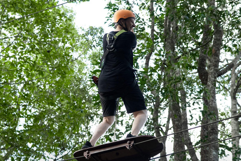 Phuket: Highest Zipline Adventure at Patong Mountain View ATV-1: 30 minutes ATV (Pick-up from Patong)