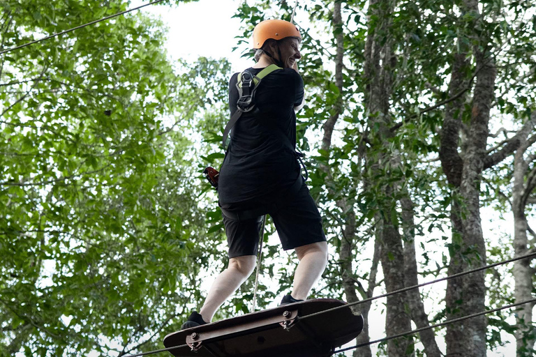 Phuket: Highest Zipline Adventure at Patong Mountain View ATV-1: 30 minutes ATV (Pick-up from Patong)