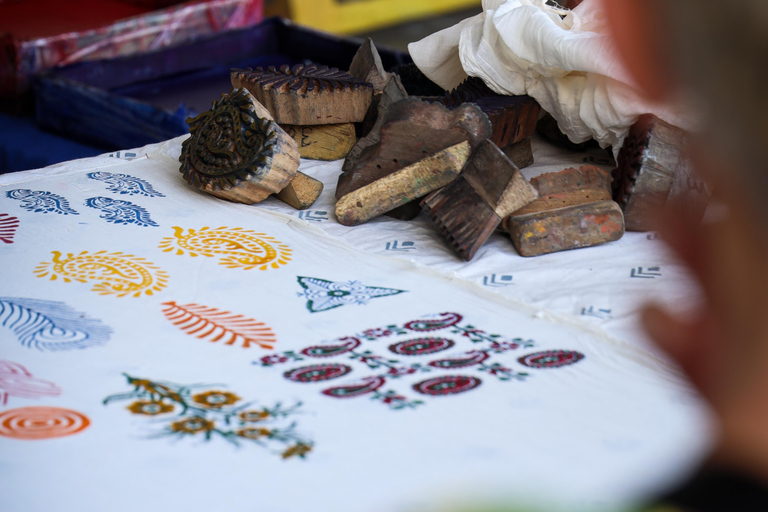 Jaipur: Natürliches Färben, Blockdruck, Tie &amp; Dye Workshop