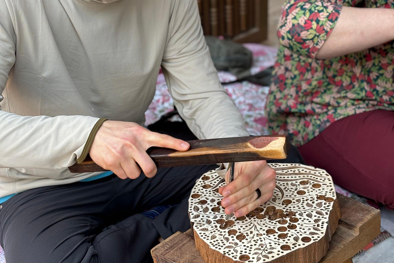 Wooden Block-Making Experience in Jaipur