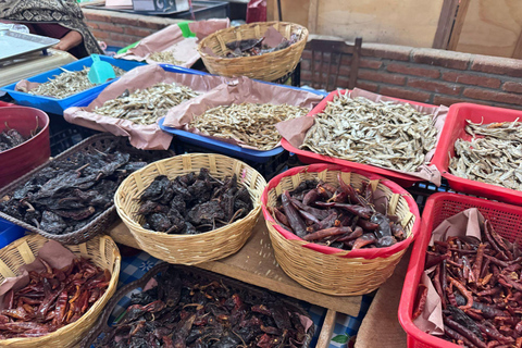 Cocina Ancestral, Arte Textil en Teotitlán y Árbol del TuleSólo Clase de Cocina en Español Directamente en Teotitlán (Sin coche)