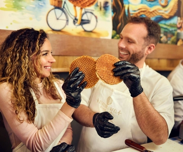 Amsterdam: Workshop stroopwafels maken
