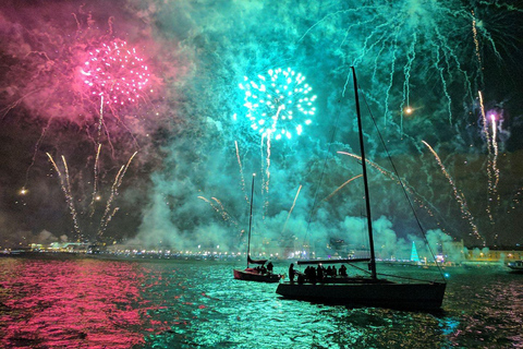 Passeio de Ano Novo em Lisboa com fogo de artifício