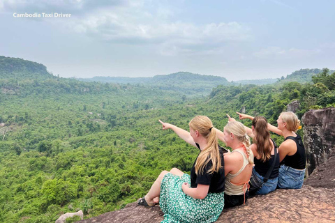 Phnom Penh: 2-Day Hidden Temples and Kulen Waterfall Tour 2-Day PNH - REP Hidden Koh Ker Temple Kulen Waterfall Tours