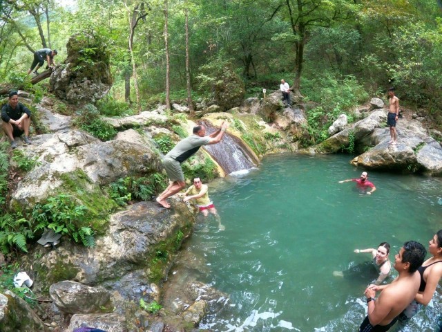 Visit MonterreyHiking Adventure in Eztanzuela Park and Waterfalls in San Nicolás de los Garza