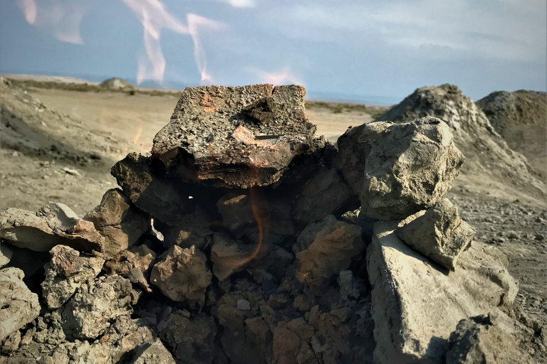 Qobustan-Felszeichnungen, Schlammvulkane, Feuertempel Ateshgah, Yan