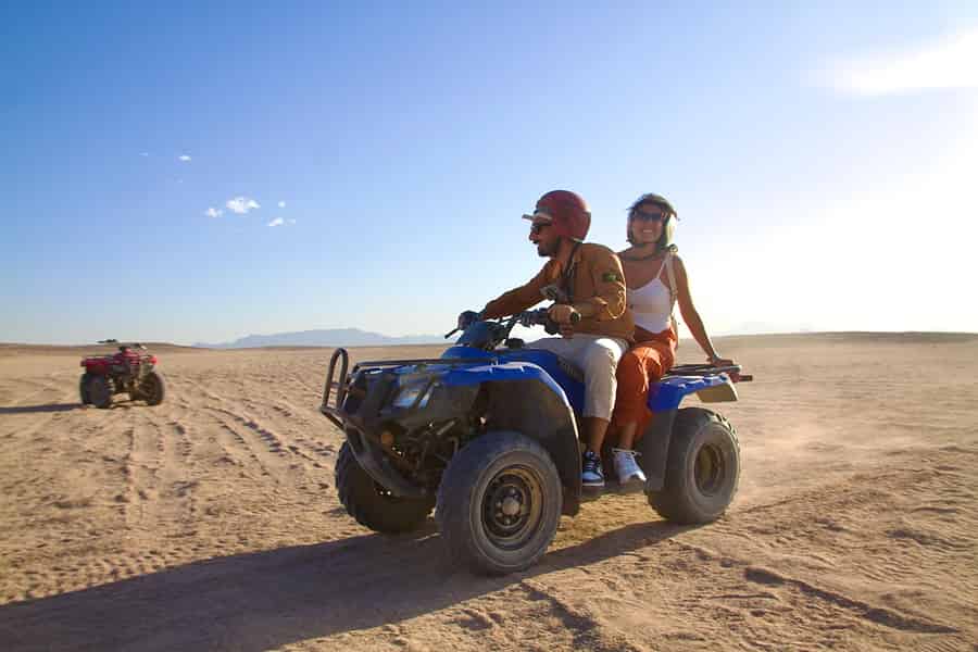 Sahl Hasheesh: Quad-Safari in der Wüste mit Hotelabholung. Foto: GetYourGuide