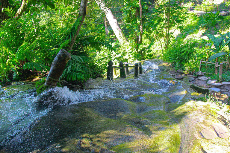 Chiang Mai: Sticky Waterfall by Local Truck with Market Stop Group Options