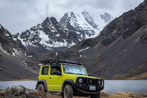 Private 4x4 & Trek: Touch Ventanani Glacier (5,010m) La Paz Private 4x4 & Trek: Ventanani Glacier 5010 m+ Andean snack