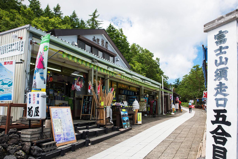 From Tokyo: Mount Fuji, Oshino Hakkai, & Hot Springs Tour 8:30 AM Pickup at Shinjuku West Exit