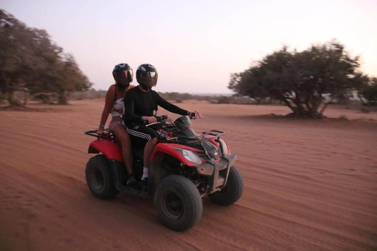 Agadir: Sunset Quad Bike Safari with Camel Ride & Tea