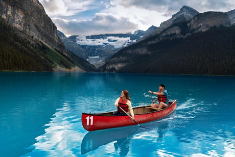 Moraine Lake, Lake Louise, & Banff Tour on Bus