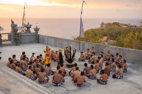 Bali: Uluwatu Temple Tour & Kecak Dance at Karang Boma Cliff Shared Uluwatu Temple & Kecak at Karang Boma (Meet at Kuta)
