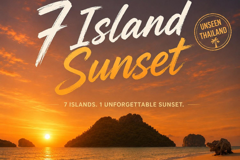 Ao Nang: 7 Islands Sunset Tour with Dinner & Snorkeling