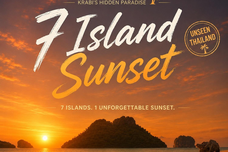 Ao Nang: 7 Islands Sunset Tour with Dinner & Snorkeling
