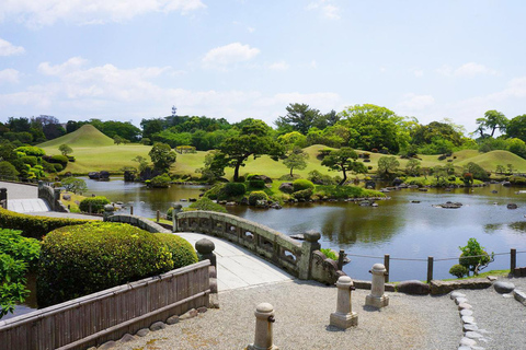 Från Fukuoka: Dagsutflykt till Kumamoto Castle, Mt.Aso &amp; Kurokawa