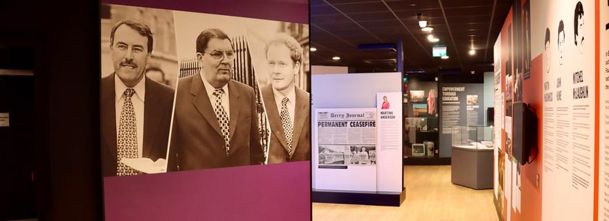 Derry : billet d'entrée au Peacemakers Museum