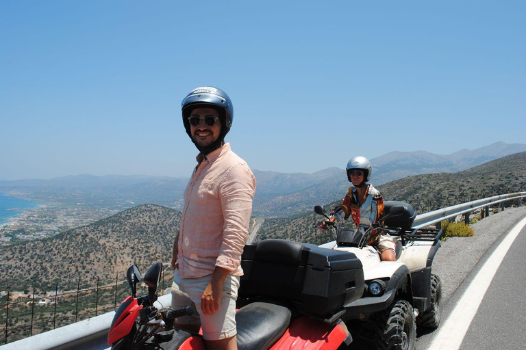 Kreta: Quad Off-Road Tour till byar med hotellöverföringar