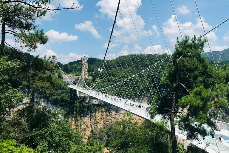 Zhangjiajie Grand Canyon, Glass Bridge with 5 Adventures Guide for other languages