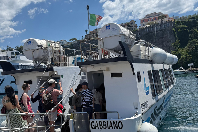 Amalfi Coast: Capri Cruise Tour from Salerno, Amalfi and Positano From Salerno, Amalfi, Maiori, Positano
