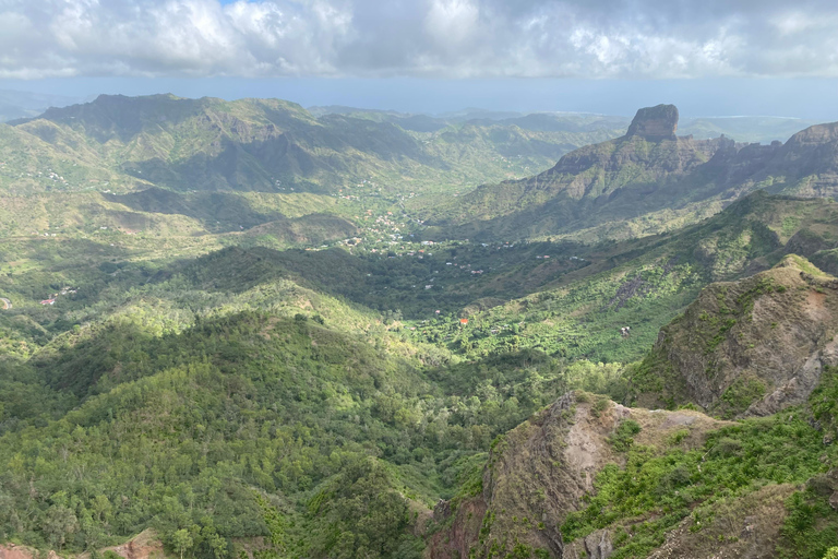 From the beach: Rui Vaz Natural Park - Botanical Garden - São Jorge walk