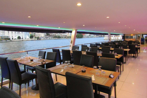 Bangkok: VELA Diner Cruise TicketDinner Cruise - Gratis Bier