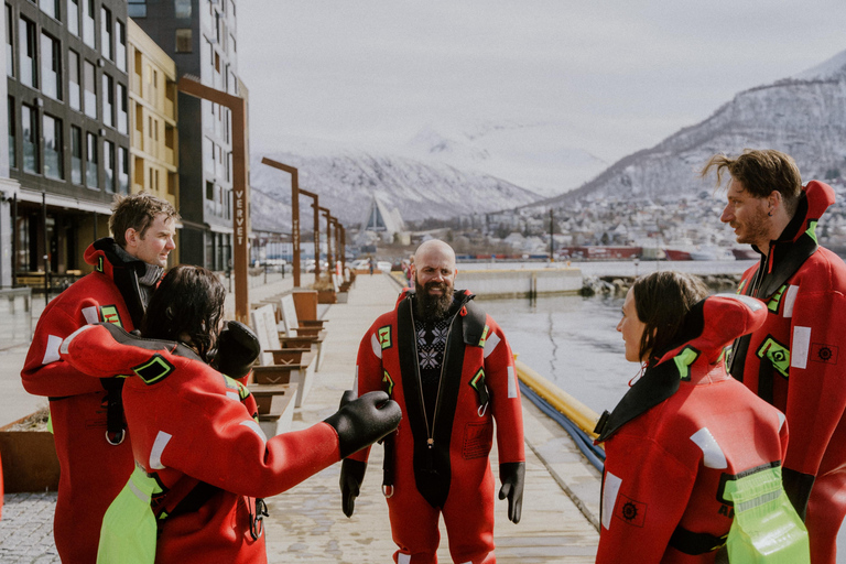 Expérience de flottement urbain dans le centre ville de Tromsø