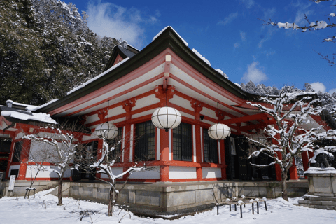 Från Kyoto: Dagstur till Kifune Shrine+Kuruma OnsenPrivat skräddarsydd dagstur