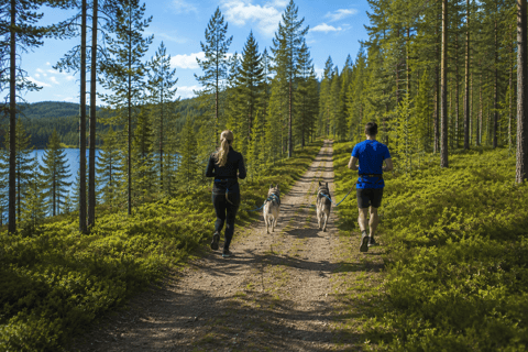 Sipoonkorpi National Park: Guided husky hike