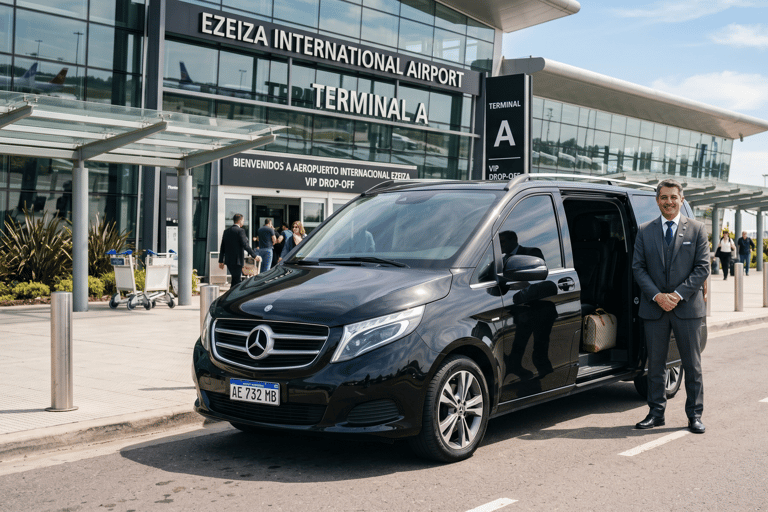 Buenos Aires: Private Transfer to/from EZE Airport Arrival: EZE Airport to hotel in Buenos Aires city center