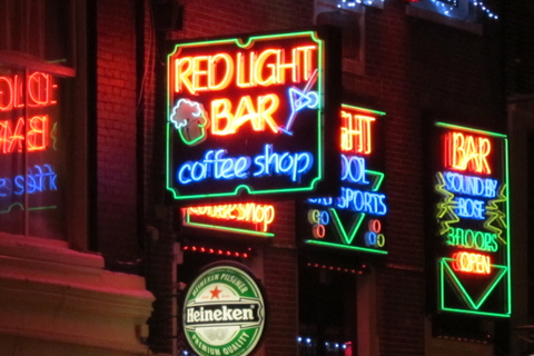 Amsterdam: Red Light District and Coffeeshop Culture Tour Private Group Tour