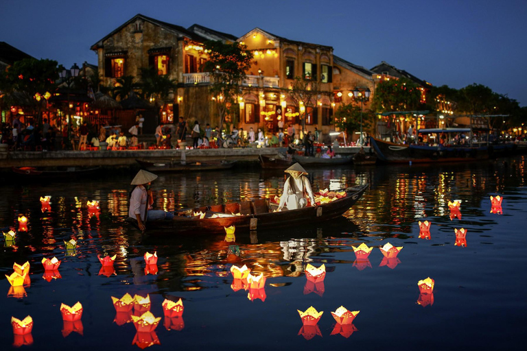 Hoi an Coconut Boat and Hoi an Ancient Town Tour From Danang