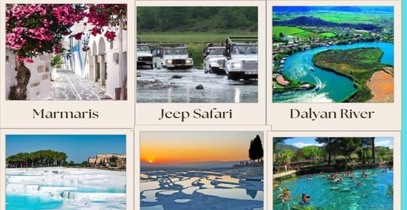 Dalaman: 8-Day Marmaris, Pamukkale, and Fethiye Tour