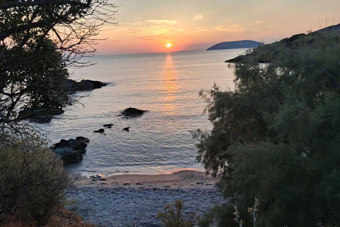 Athens: Cape Sounio & Temlpe Poseidon Swimming & Sunset Tour Sunset Tour with swimming