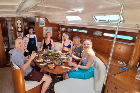 Rhodes Private Luxury Day Cruise Lunch, Coctails, Champagne