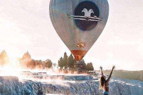 Marmaris: Pamukkale Hot Air Balloon Ride & Day Trip Balloon Observation