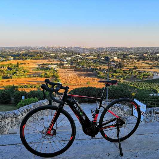 搭乘電動自行車前往阿爾貝羅貝洛和鄉村