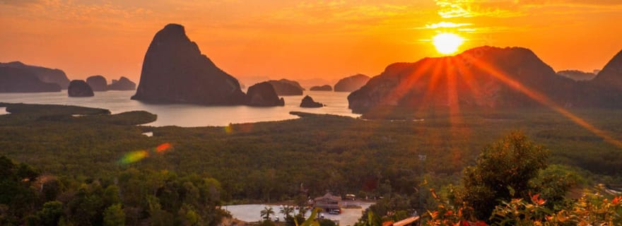 Phuket : excursion d'une journée à Samet Nangshe et au lac Cheow Lan
