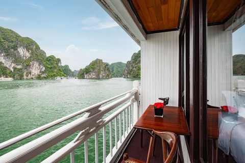 Hanoi: 3D2N Ha Long Bay mit Hera Boutique CruiseStart von Hanoi um 8:00 Uhr morgens