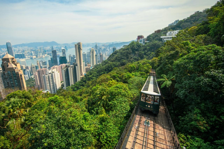 Hong Kong: Night Walking Tour, Tram Ride, & Victoria Peak