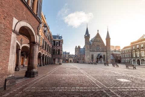 La Haye : Visite guidée à pied avec audioguide sur l'application€20 - Billet de groupe (3-6 personnes)