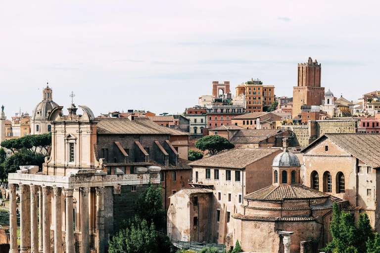 Rome from Civitavecchia: Colosseum, Vatican, and Historic Old Town by Minivan Shared tour in a small group of 8 people