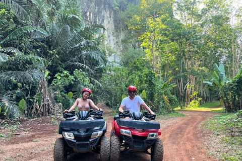 Krabi: Sai Thai ATV with Plantation, Mountain, cave trail 30 Minute ATV Drive (2 People per ATV: Driver + Passenger)
