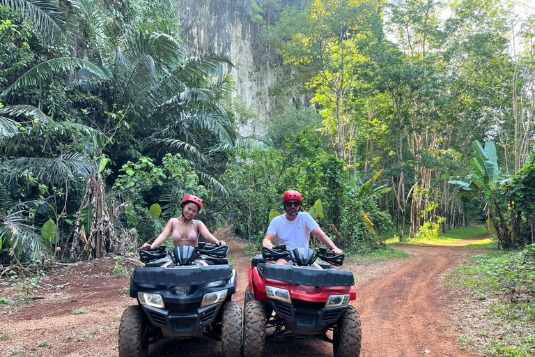 Krabi: Sai Thai ATV with Plantation, Mountain, cave trail 30 Minute ATV Drive (2 People per ATV: Driver + Passenger)