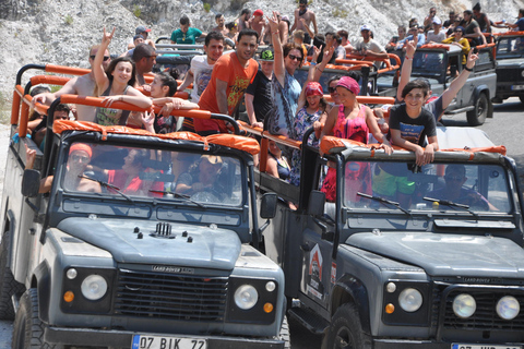 From Alanya: Full-Day Jeep Safari with Lunch and Transfer