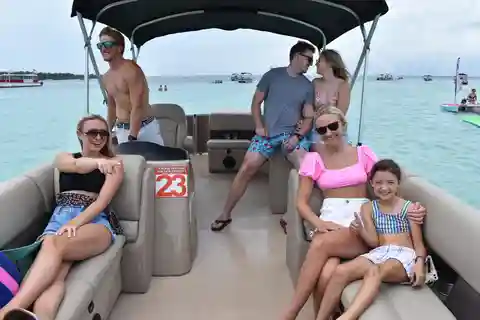 Half Day Pontoon Boat Rental- Okaloosa Island