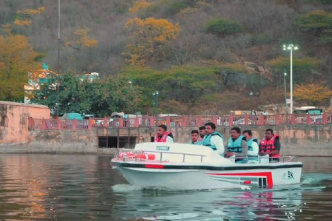 Jaipur: Speed Boat, Amber Walking Tour & Sunset with Pickup Speed Boat With Amber Walking Tour