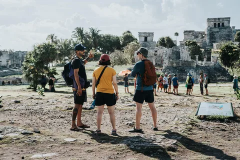 From Riviera Maya : Tulum Ruins, Cenotes & Jungle Adventure