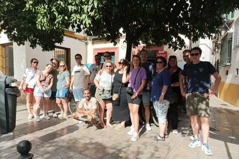 Sevilla: 2,5 uur privérondleiding door de stad per fietsSevilla: 2,5 uur privé stadstour per fiets