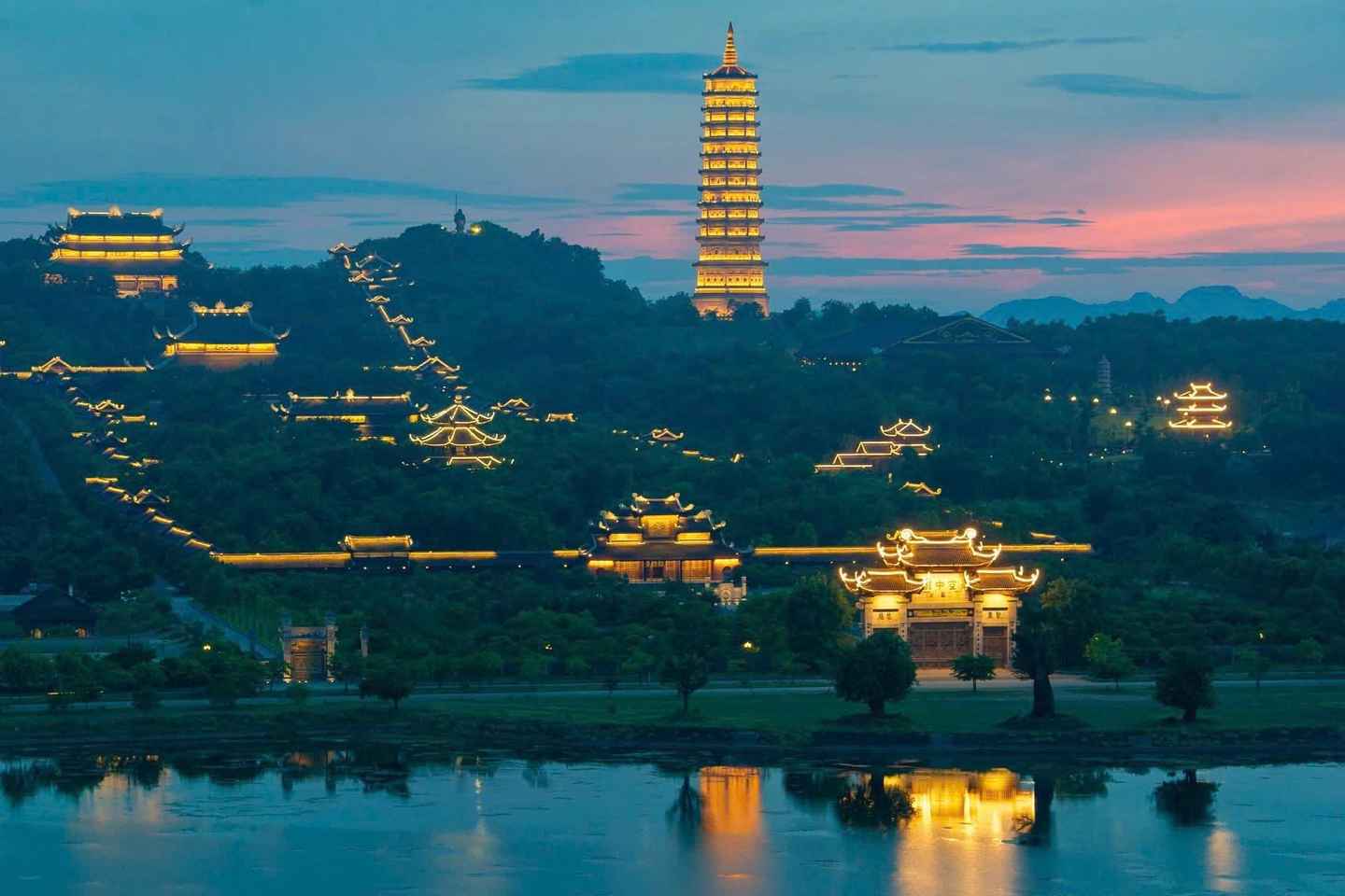 From Ninh Binh: Sacred Nights at Bai Dinh Pagoda